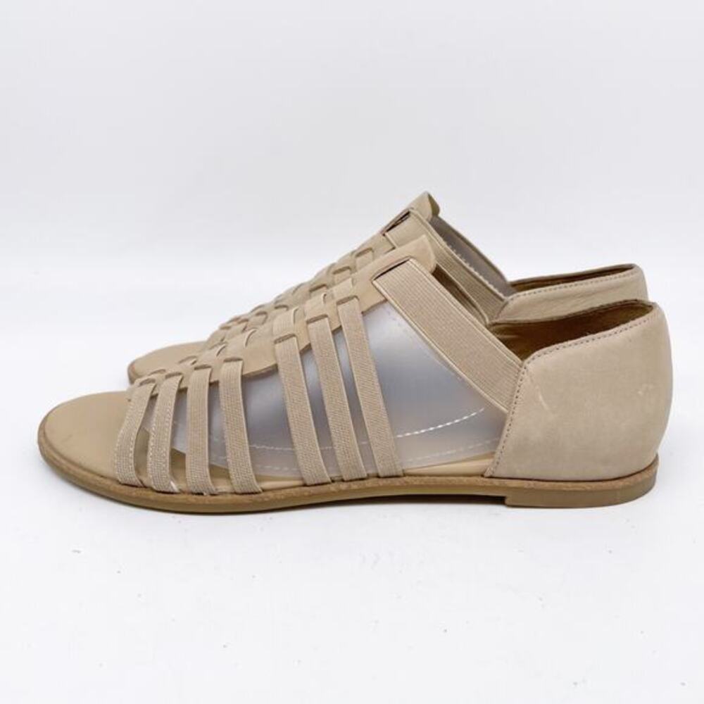Eileen Fisher‎ Women's Rato Beige Tumbled Nubuck Sandals Size 7 - Picture 4 of 14
